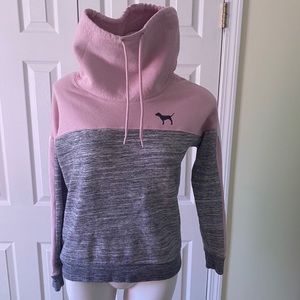 Victoria's Secret Pink Cowl Neck Sweatshirt